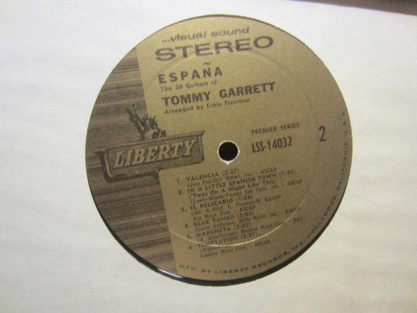 The 50 Guitars Of Tommy Garrett : España (LP)