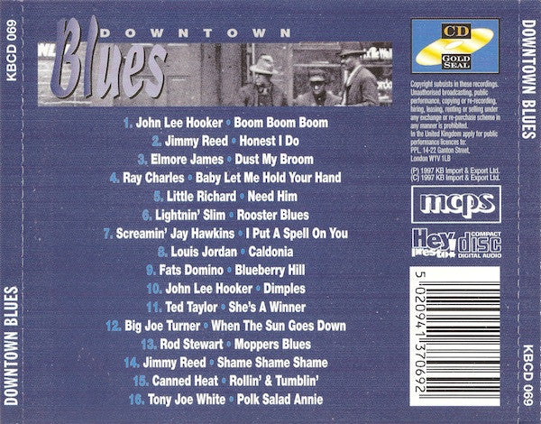 Various : Downtown Blues (CD, Comp)