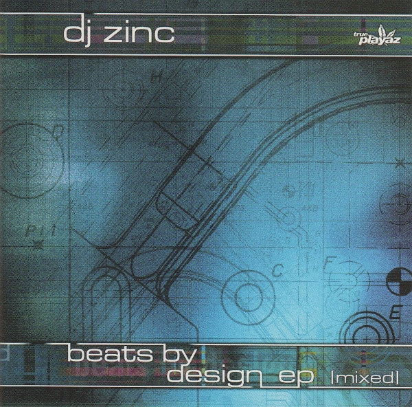 DJ Zinc : Beats By Design EP (CD, EP, Mixed)