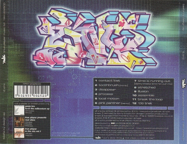 DJ Zinc : Beats By Design EP (CD, EP, Mixed)