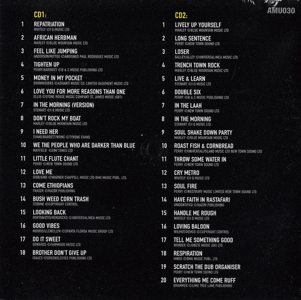 Various : The Ultimate Reggae Collection (2xCD, Comp)