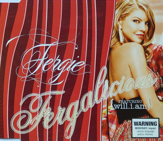 Fergie (2) Featuring Will I Am : Fergalicious (CD, Single)