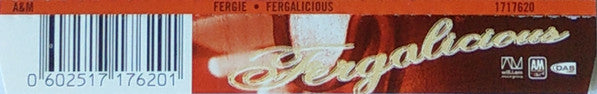 Fergie (2) Featuring Will I Am : Fergalicious (CD, Single)