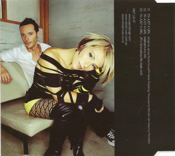 Bachelor Girl : I'm Just A Girl (CD, Single, Promo)