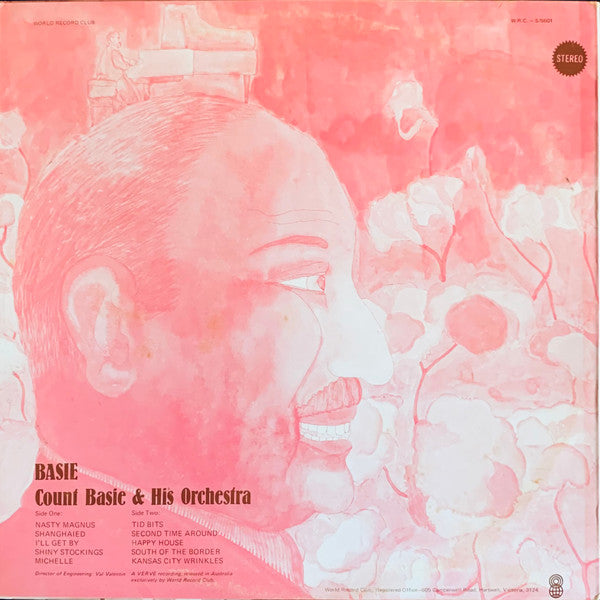 Count Basie Orchestra : Basie (LP, Comp, Club, Pin)