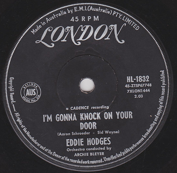 Eddie Hodges : I'm Gonna Knock On Your Door (7", Single)