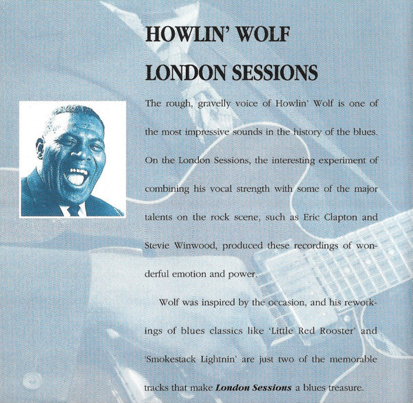 Howlin' Wolf : London Sessions (CD, Album, RM)