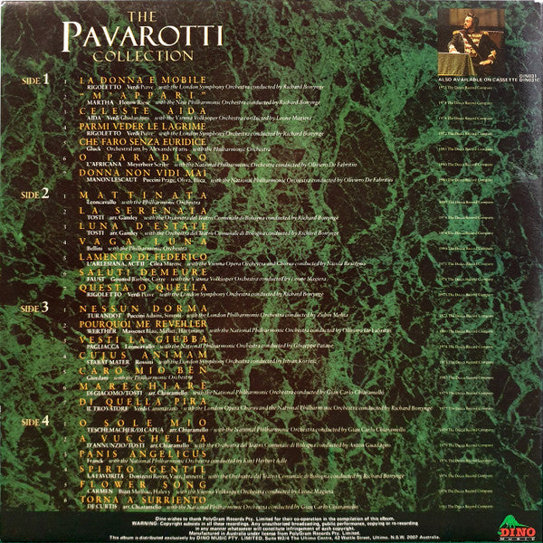 Luciano Pavarotti : The Pavarotti Collection (2xLP, Album, Comp, Ltd, Num)