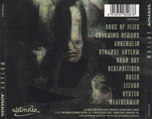 Senser : Asylum (CD, Album)