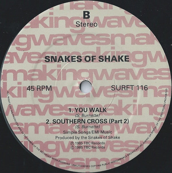 Snakes Of Shake : Southern Cross (12")