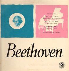 Beethoven* - Joseph Cooper : Three Sonatas: Moonlight / Pathétique / Appassionata (LP, Album, Mono, Club)