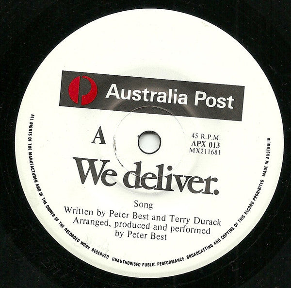 Peter Best : We Deliver (7")