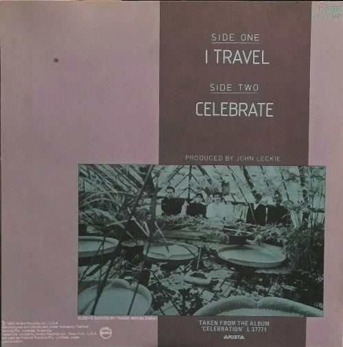 Simple Minds : I Travel (7", Single, Ltd)