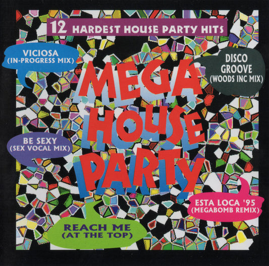 Various : Mega House Party (CD, Comp)