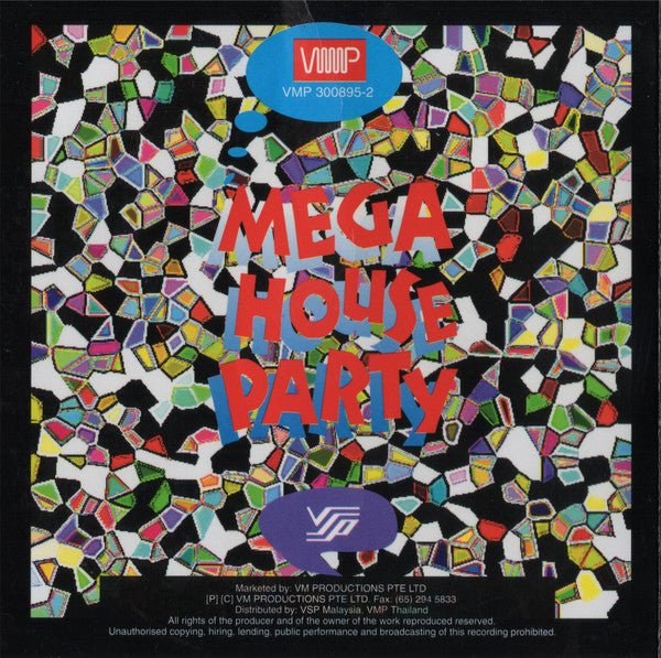 Various : Mega House Party (CD, Comp)