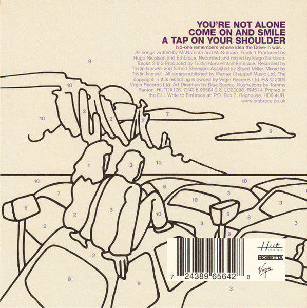 Embrace : You're Not Alone (CD, Single, CD2)
