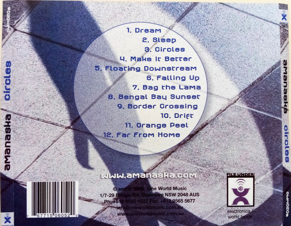 Amanaska : Circles (CD, Album)