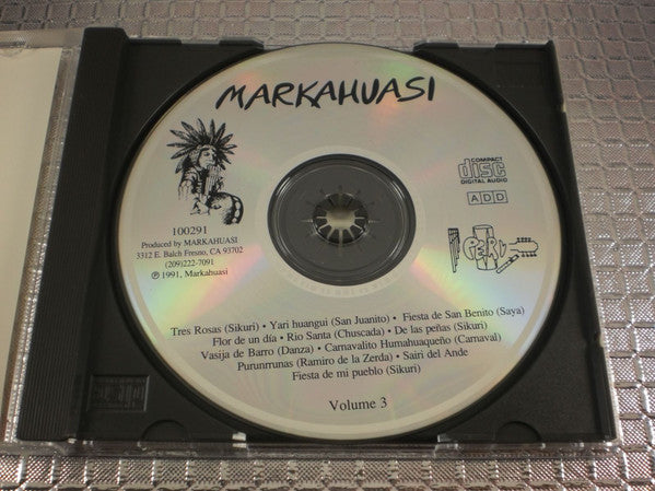 Markahuasi : Music From The Highlands Of South America (Peru, Bolivia, Ecuador) (Volume 3) (CD, Album)