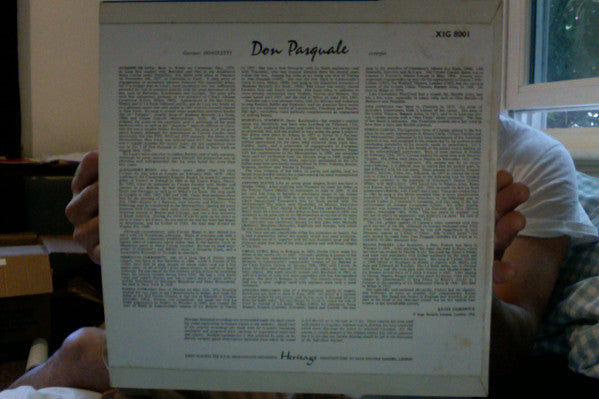 Gaetano Donizetti : Don Pasquale (LP, Album)
