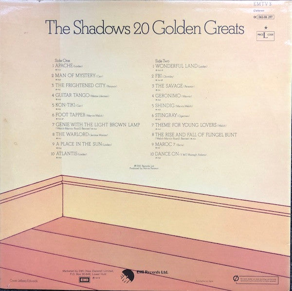 The Shadows : 20 Golden Greats (LP, Comp)
