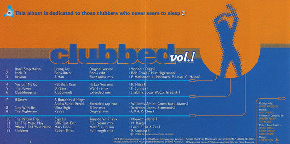 Various : Clubbed Vol.1 (CD, Comp)