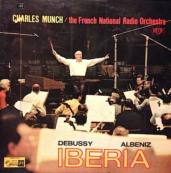 Charles Munch / Orchestre National De France - Claude Debussy, Isaac Albéniz : Iberia (LP, Album)
