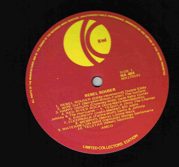 Various : Rebel Rouser (LP, Comp, Ltd)