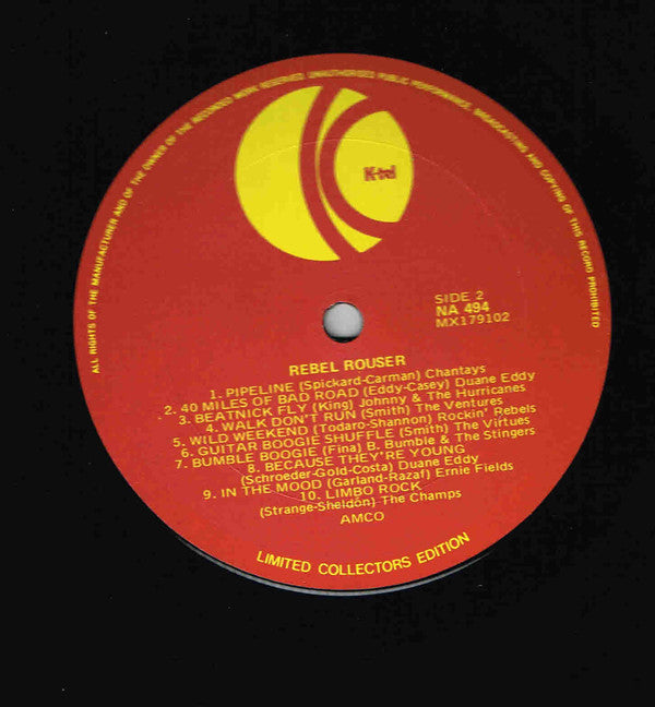 Various : Rebel Rouser (LP, Comp, Ltd)