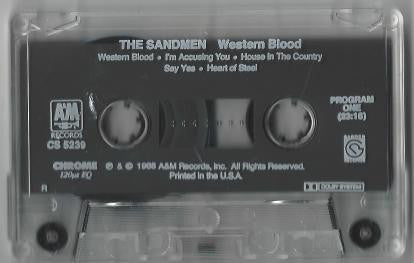 The Sandmen (2) : Western Blood (Cass)