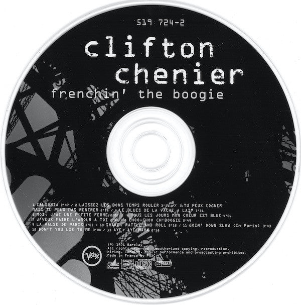 Clifton Chenier : Frenchin' The Boogie (CD, Album, RE)