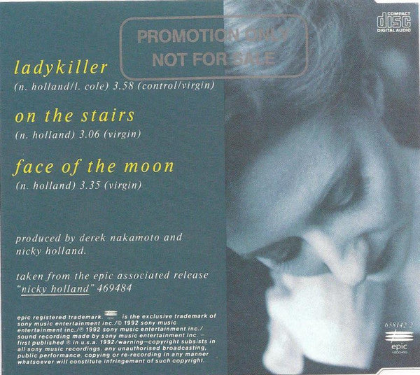 Nicky Holland : Ladykiller (CD, Single)