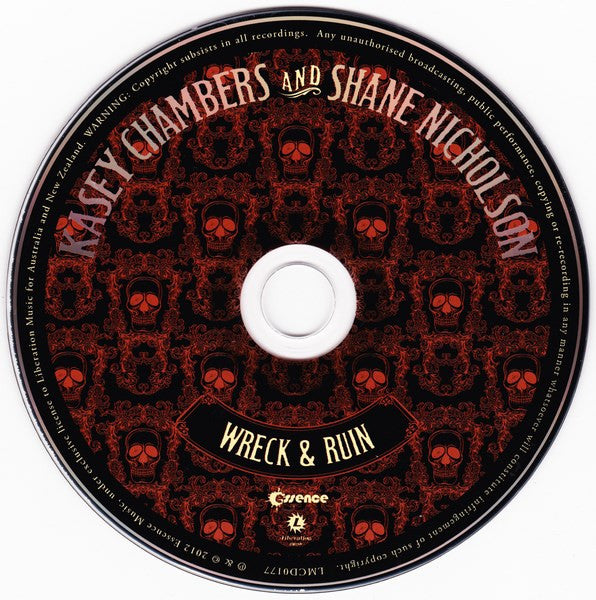 Kasey Chambers And Shane Nicholson : Wreck & Ruin (CD, Album)