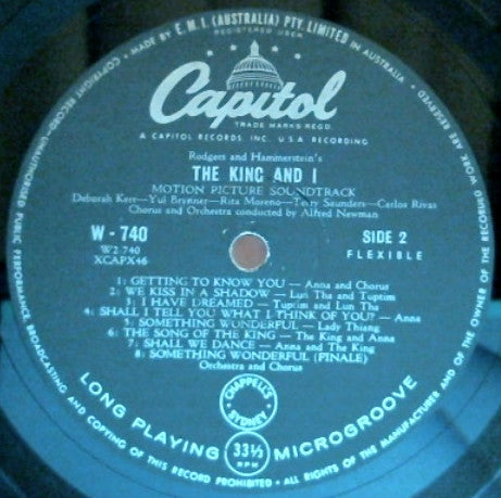 Rodgers And Hammerstein* : The King And I (LP, Mono)