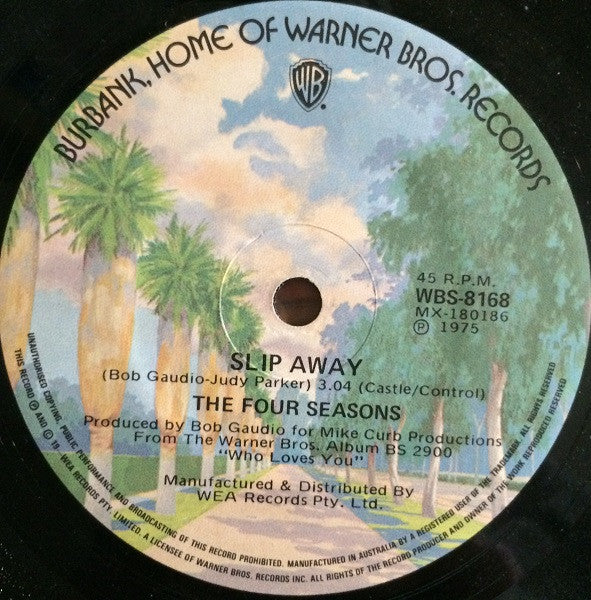 The Four Seasons : December, 1963 (Oh, What A Night) (7", Single)