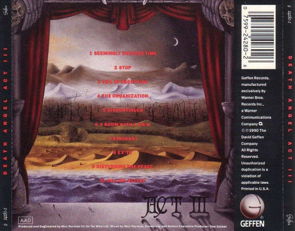 Death Angel (2) : Act III (CD, Album)