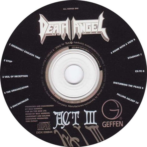 Death Angel (2) : Act III (CD, Album)