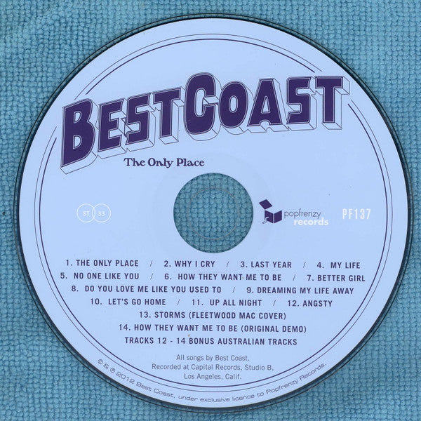 Best Coast : The Only Place (CD, Album, Bon)