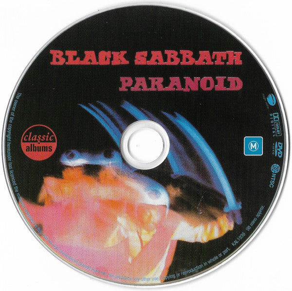 Black Sabbath : Paranoid (DVD-V, NTSC, Reg)