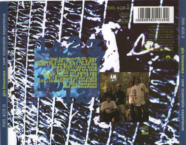 Gin Blossoms : New Miserable Experience (CD, Album)