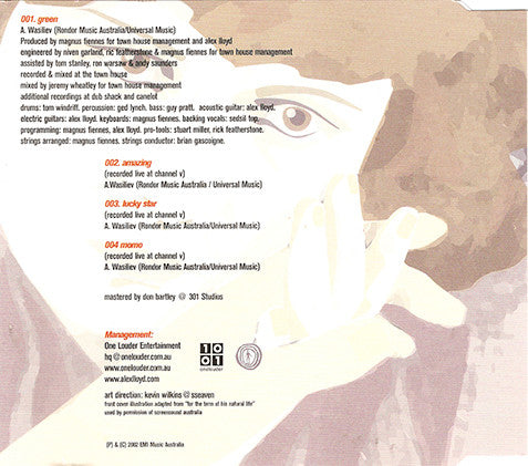 Alex Lloyd : Green (CD, Single)