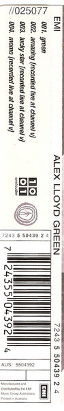 Alex Lloyd : Green (CD, Single)