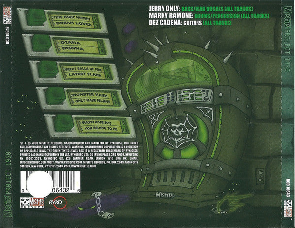 Misfits : Project 1950 (Gre + CD, Album + DVD-V, NTSC)