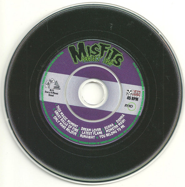 Misfits : Project 1950 (Gre + CD, Album + DVD-V, NTSC)