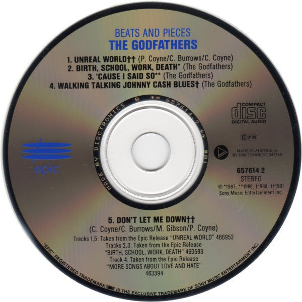 The Godfathers : Beats & Pieces (CD, EP)