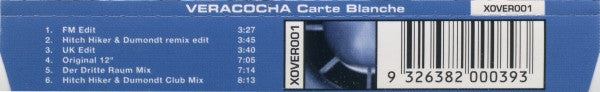 Veracocha : Carte Blanche (CD, Single)