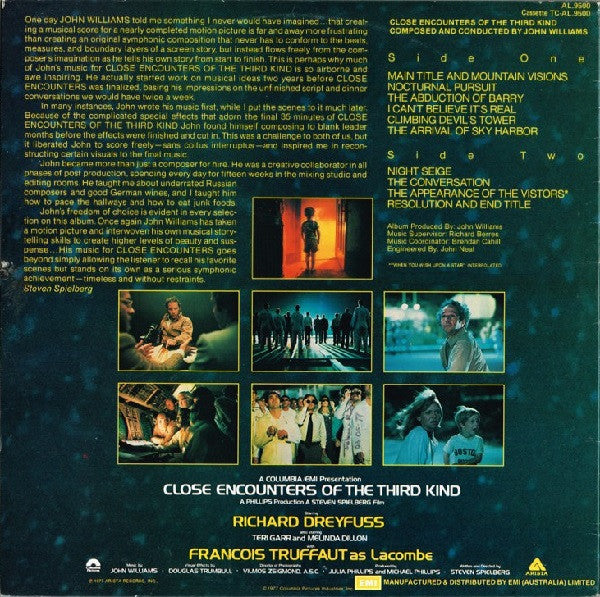 John Williams (4) : Close Encounters Of The Third Kind (Original Motion Picture Soundtrack) (LP, Album + 7", S/Sided)