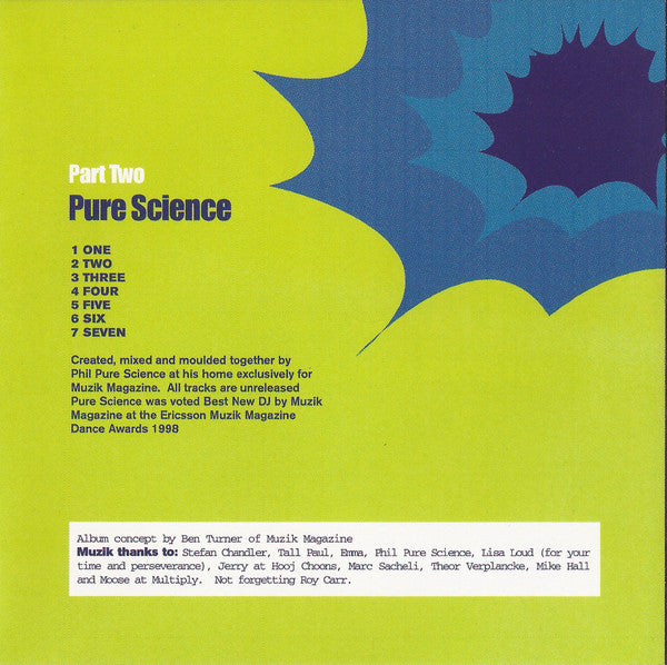 Tall Paul v Pure Science : Muzik's Best DJ Versus Muzik's Best New DJ (CD, Mixed)