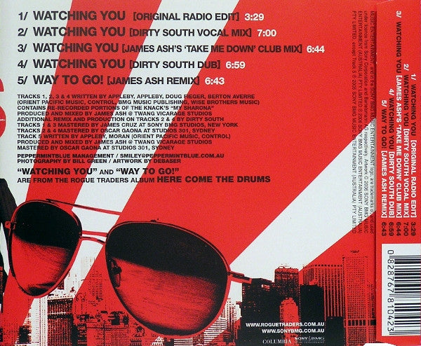 Rogue Traders : Watching You (CD, Single)