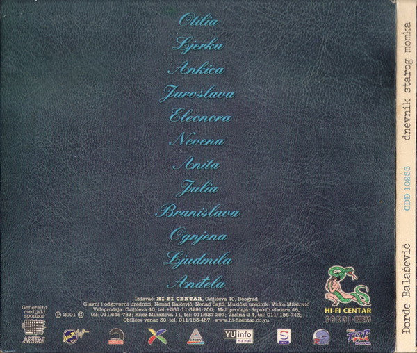Đorđe Balašević : Dnevnik Starog Momka (CD, Album, Dig)