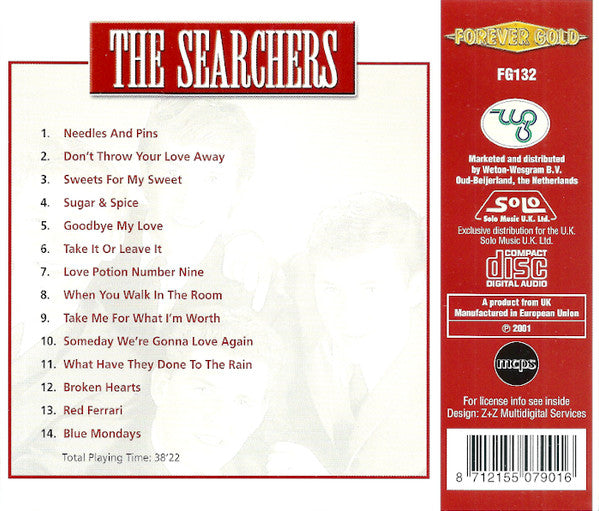 Mike Pender's Searchers : The Searchers (CD, Album, RE)